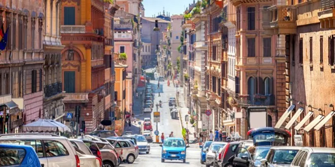 %Rome%in%Vespa%Sidecar