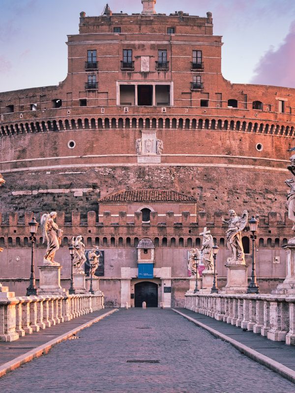 Fiat 500 Adventure and Castel Sant'Angelo