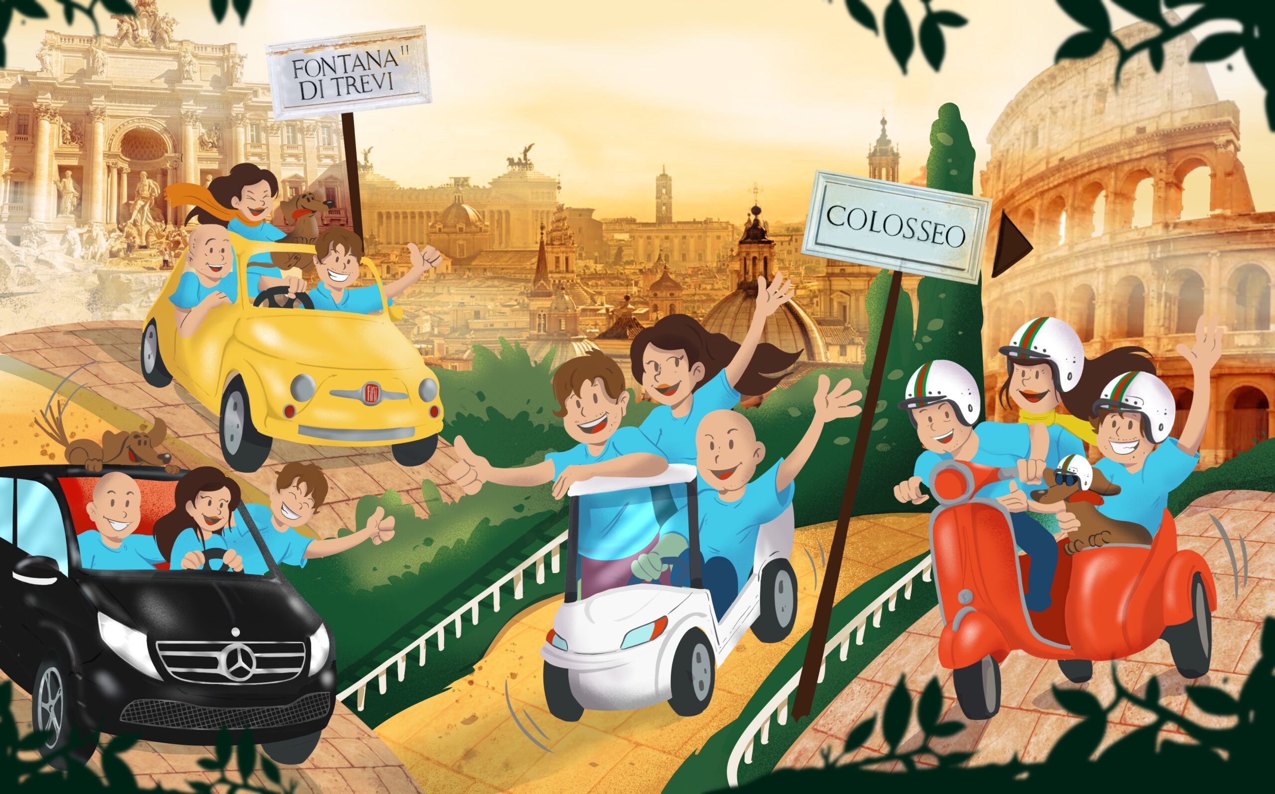 Go Rome City Tour Banner