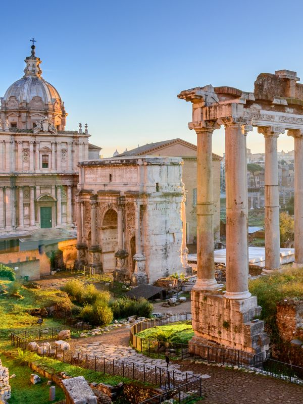 History at the Roman Forum