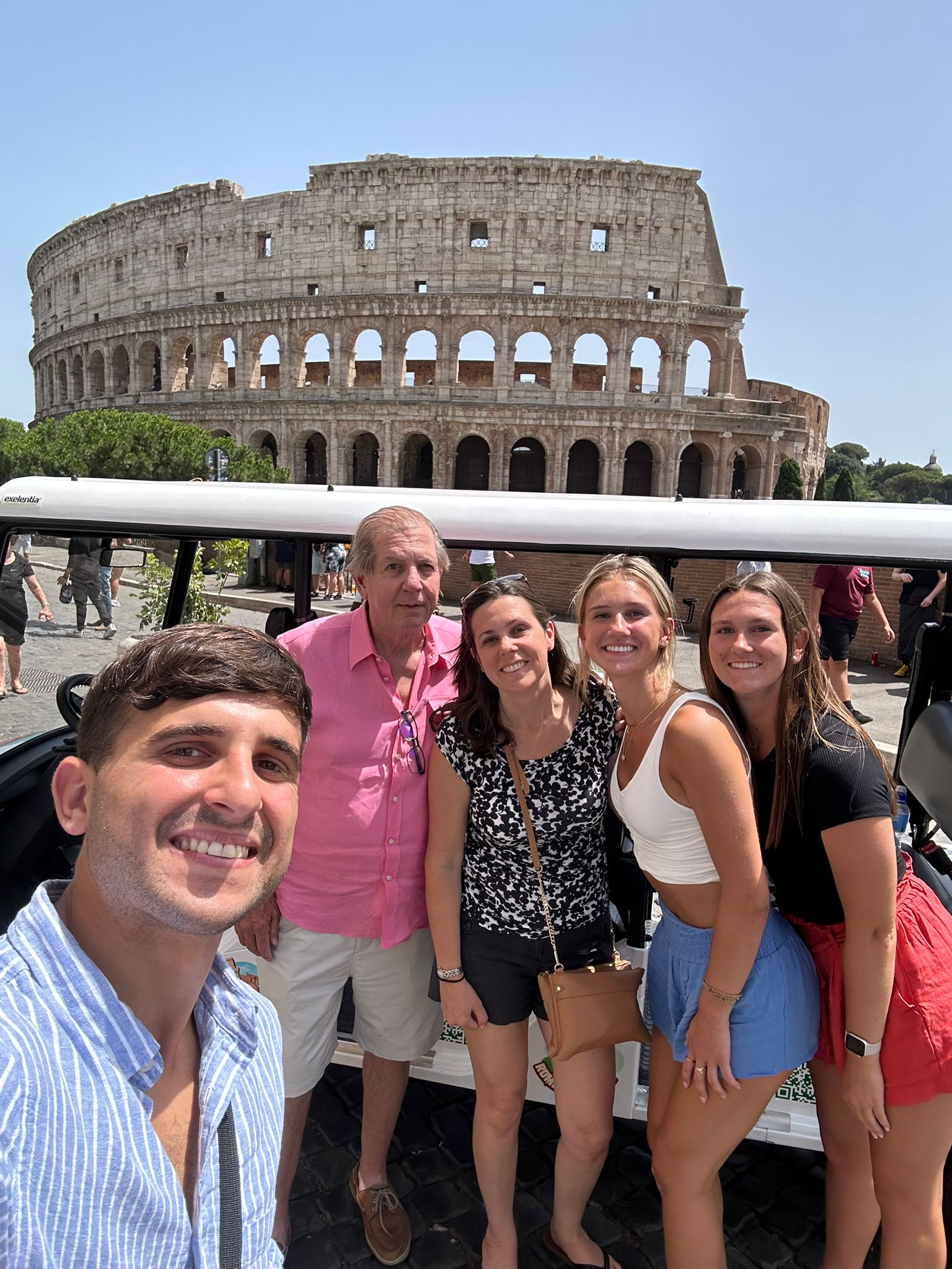 Incredible 4 hours in a Golf cart