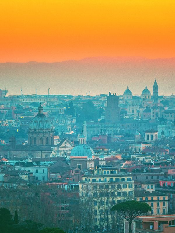 Romantic Vespa Ride: Sunset Views from Gianicolo Hill