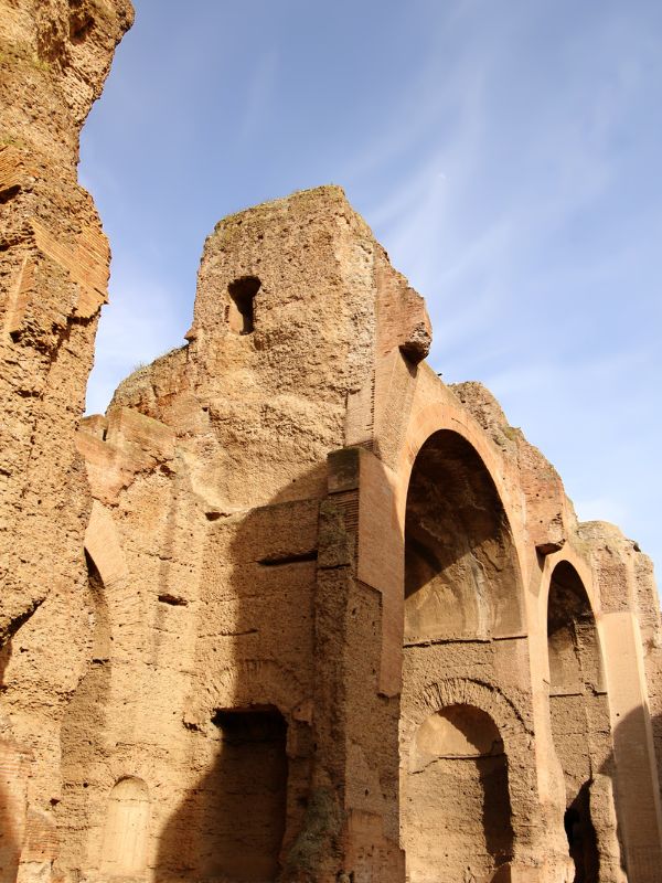 Unveiling Rome's Secrets by Golf Cart: A Visit to the Baths of Caracalla
