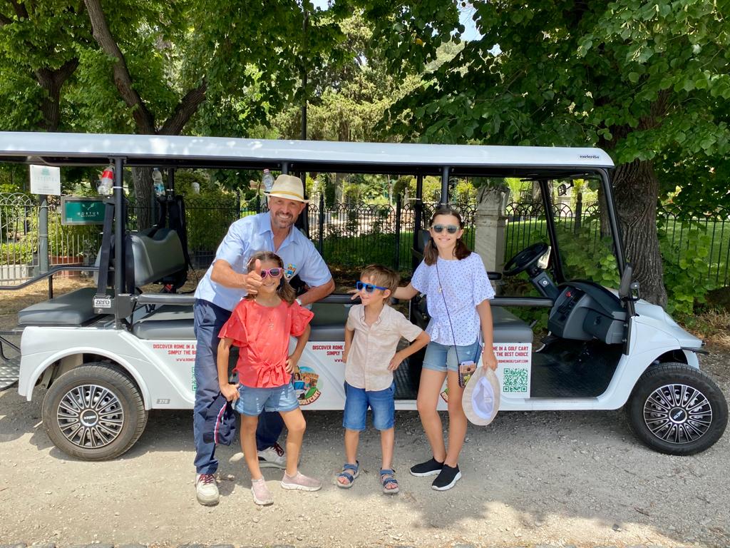 Go Rome Cityt Tours: Golf Cart & Gelato Experience: The Double G Tour