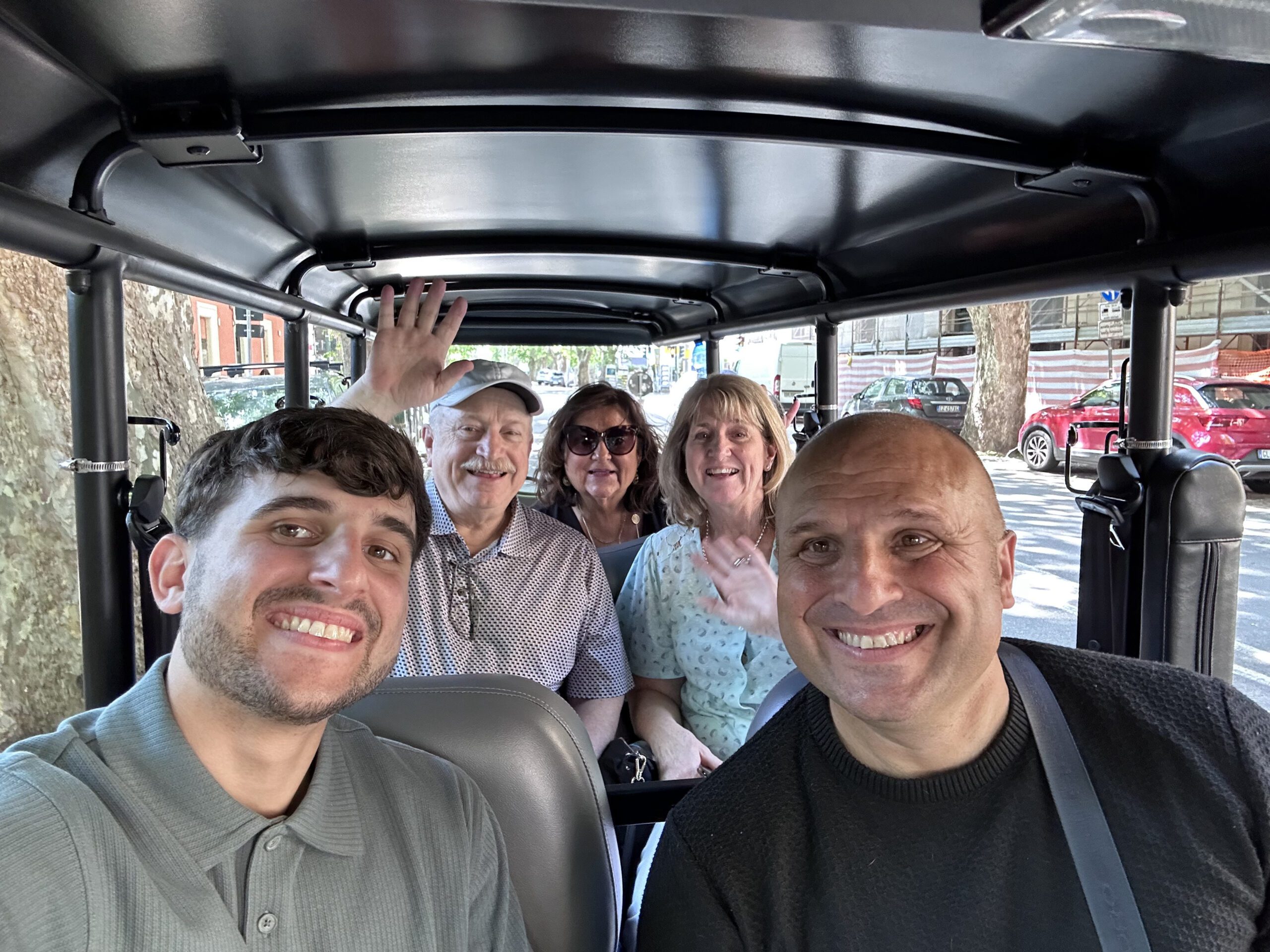 Incredible 4 hours in golf cart