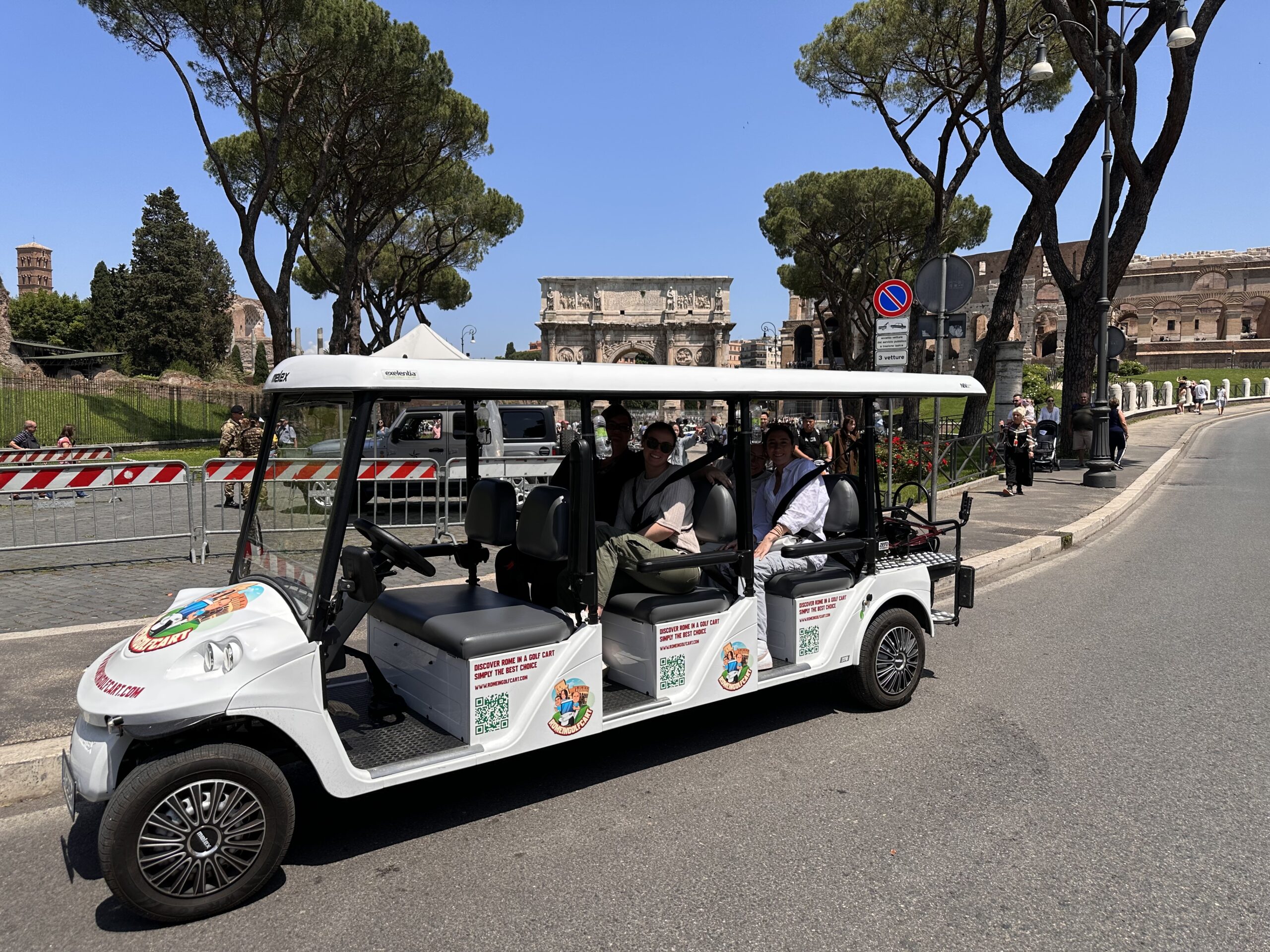 Go Rome City Tours Incredible 4 hours in a Golf cart
