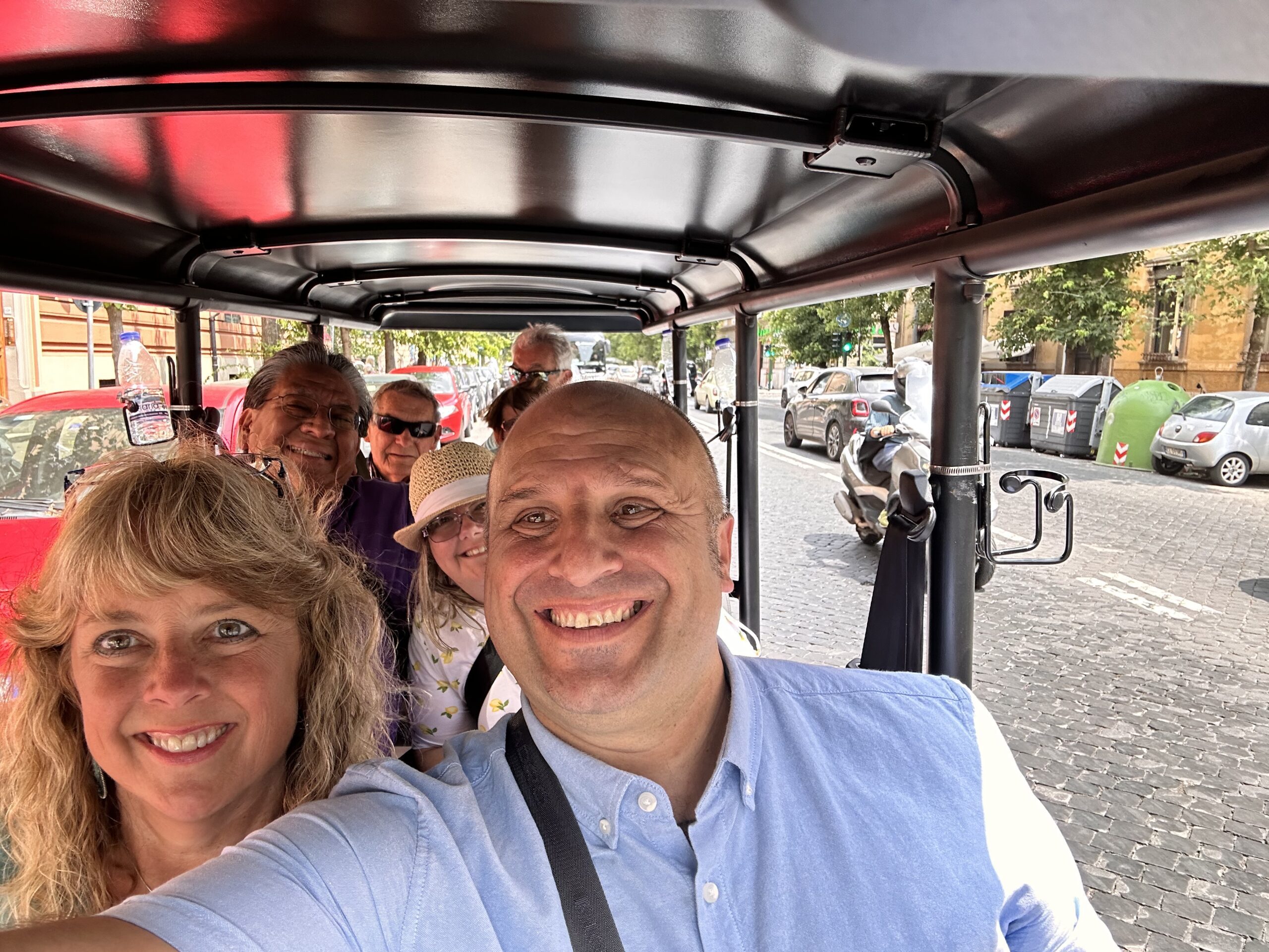 rome in golf cart for cruisers