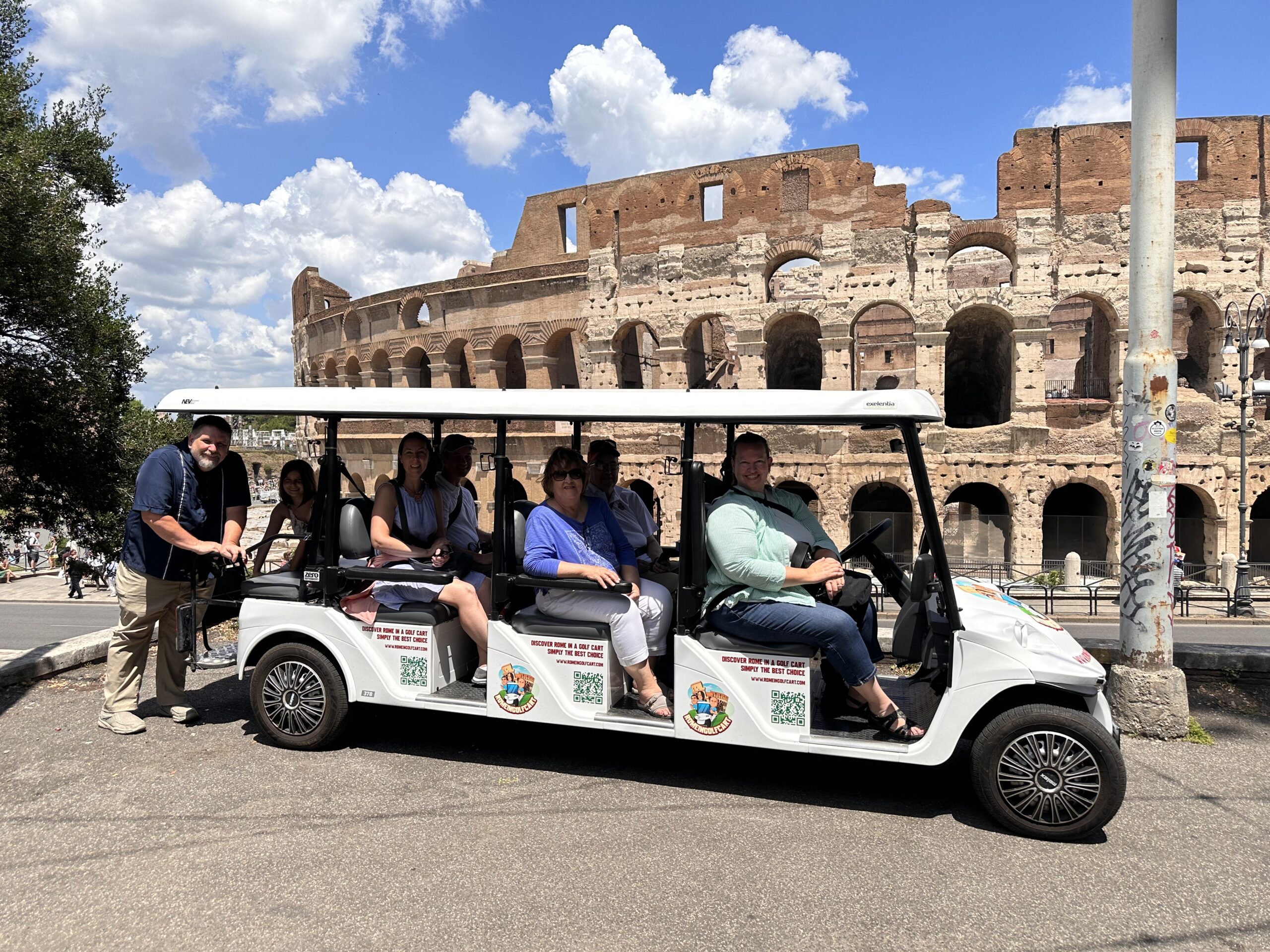 Go Rome City Tours - Rome in Golf cart tours for cruisers