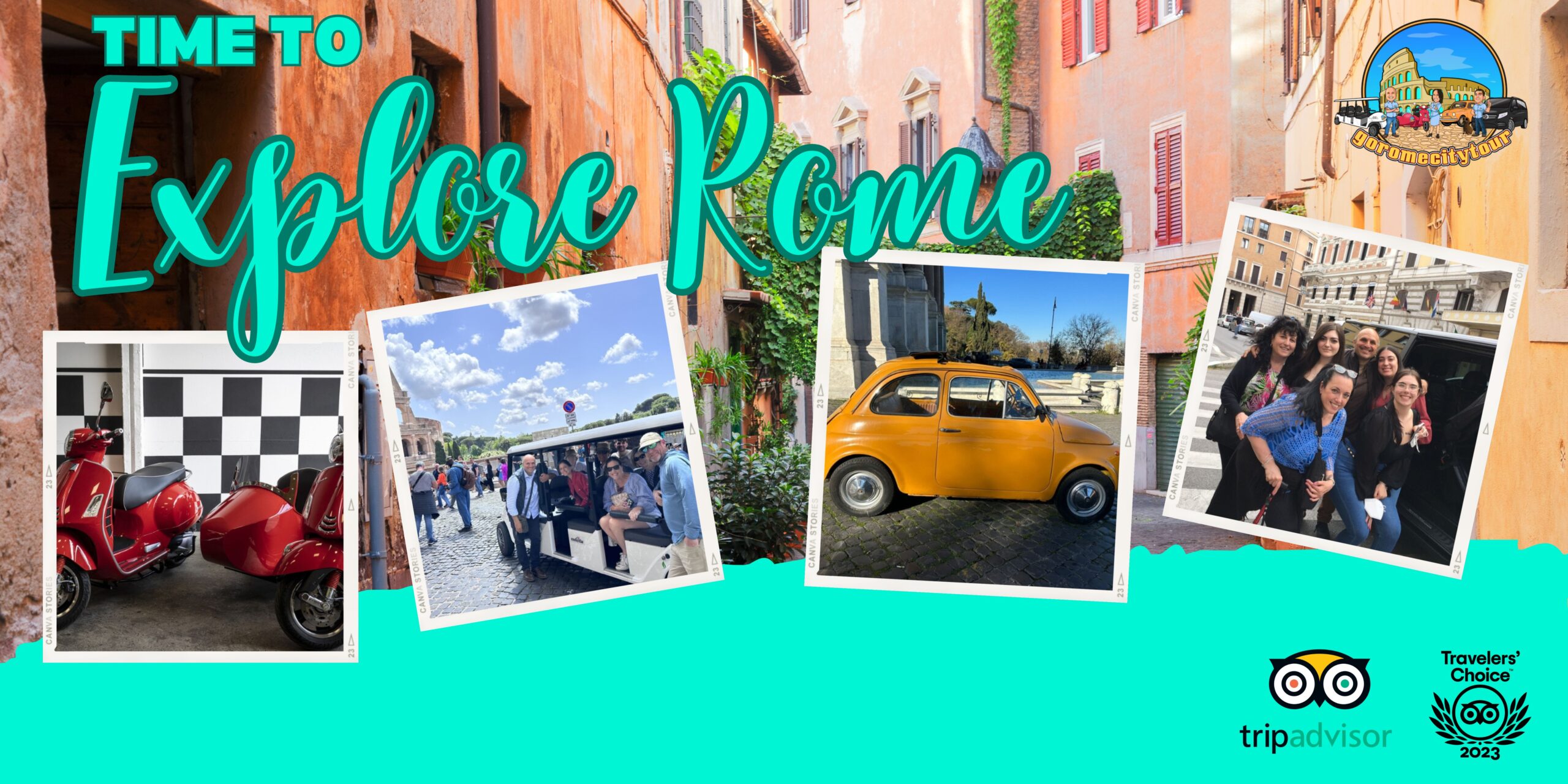 Explore Rome WITH US - GO ROME CITY TOURS